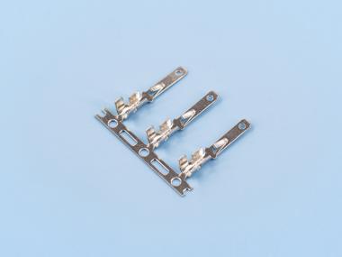 2.8/110帶彈片插片，黃銅，鍍鎳，橫帶（R03-01）