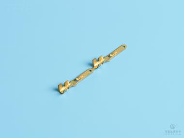 2.8/110插片（帶彈片），黃銅，原色，橫帶（T03-02）