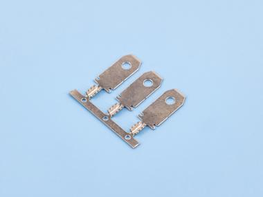 7.8*0.8插片，黃銅，鍍錫，橫帶（T10-01）