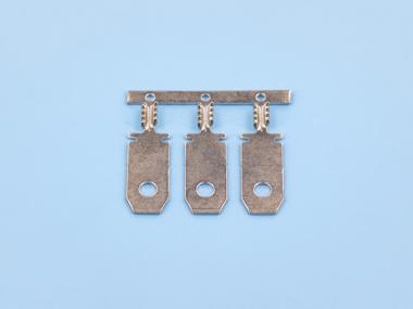 7.8*0.8插片，黃銅，鍍錫，橫帶（T10-01）