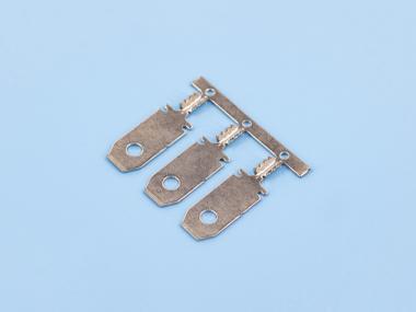 7.8*0.8插片，黃銅，鍍錫，橫帶（T10-01）