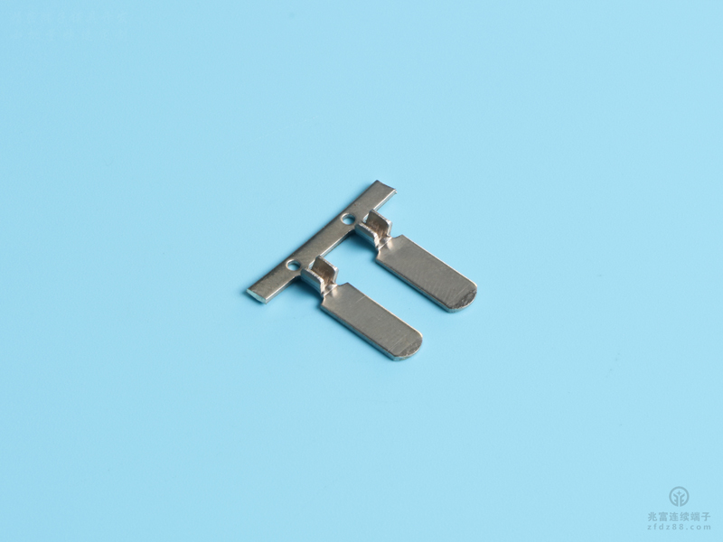 5.0電源插片，黃銅，鍍鎳，橫帶（T12-02）