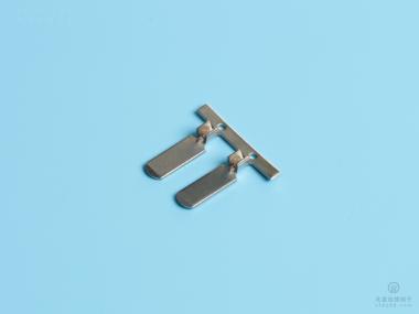 5.0電源插片，黃銅，鍍鎳，橫帶（T12-02）