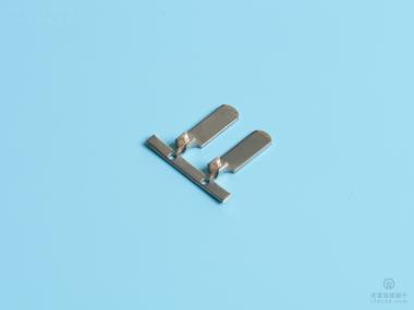 5.0電源插片，黃銅，鍍鎳，橫帶（T12-02）